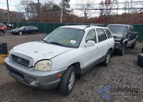 2004 Hyundai Santa Fe Gls из США, поврежденный, VIN KM8SC73D14U797098
